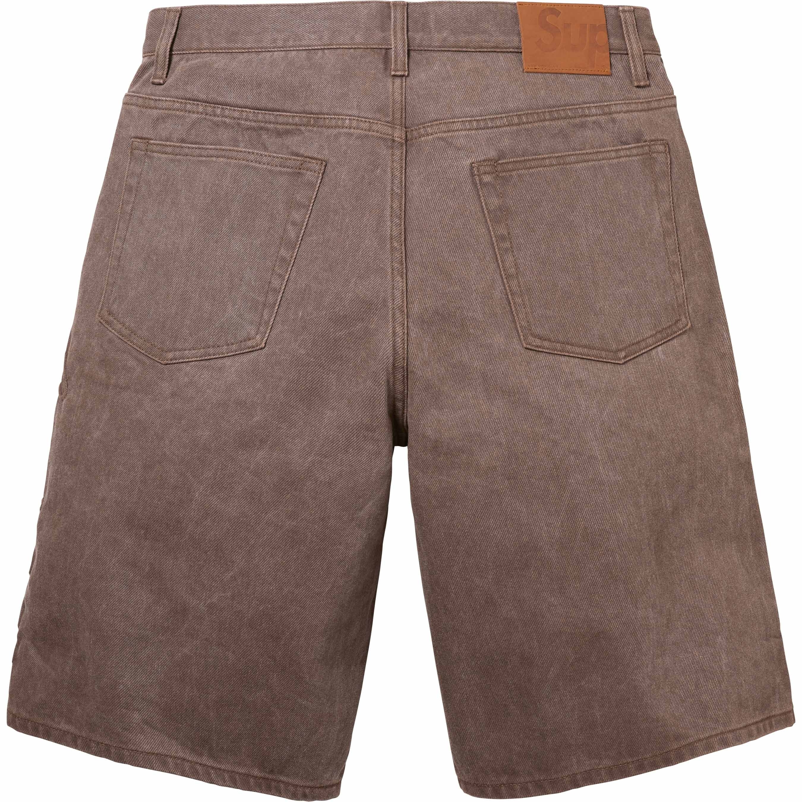 Script Baggy Denim Short view 9
